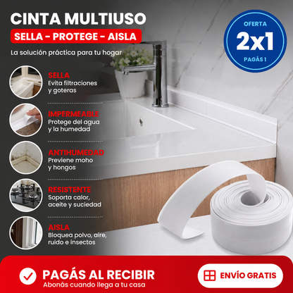 Pack 2x1 Cinta Selladora Impermeable - ULTIMO DIA EN DESCUENTO
