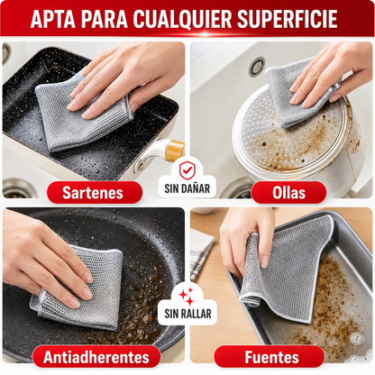 Pack de 20 Rejillas Metalicas - No daña ollas