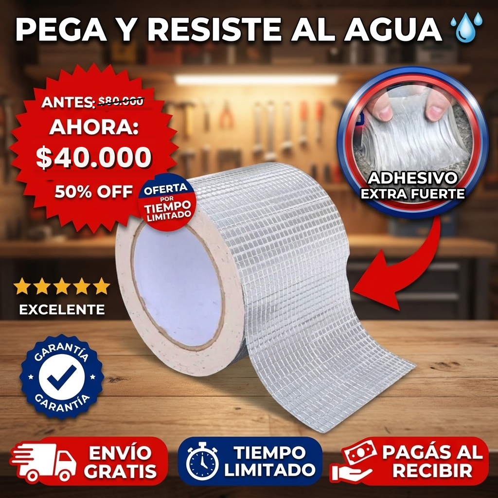Cinta Selladora Impermeable - HOY EN 50%OFF
